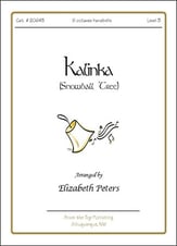 Kalinka Handbell sheet music cover